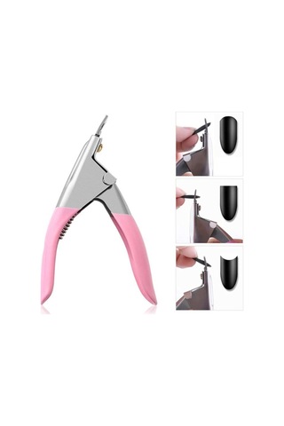 Profesyonel Tips Makası Pembe Clıpper