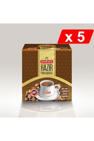 Altıncezve Hazır Türk Kahvesi Sade 5'li 20 x 7 G