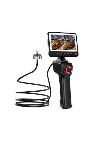 Uninet Oynar Başlıklı Joystickli Ekranlı Kayıt Yapabilen Çapı 3.9mm Uzunluğu 1.5metre Kablolu Endoskop Yılan Kamera