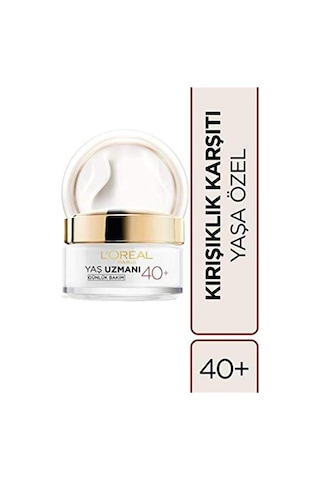 L'oreal Paris Yaş Uzmanı 40+ Kırışıklık Karşıtı Sıkılaştırıcı Krem