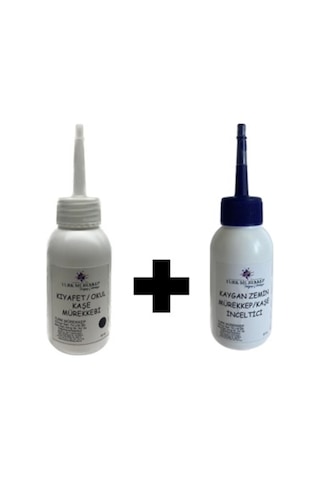 Kıyafet Kaşesi Mürekkebi Siyah 50 Ml - Inceltici Ile Birlikte Kıyafet Kaşesi Mürekkebi Siyah 50 Ml - Inceltici Ile Birlikte