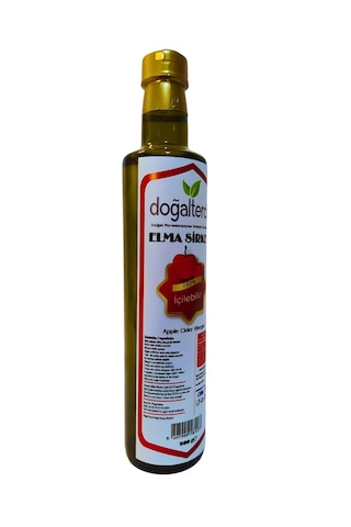 Doağltercih İçilebilir Doğal Fermantasyon Elma Sirkesi 500 Ml
