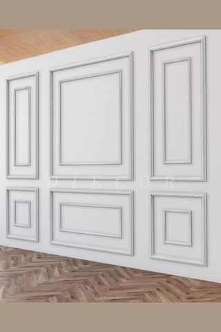 Diecor Boyanabilir Dekoratif Özel Hazır Kesim 2.5 Cm Duvar Çıtası Turkuaz 2,5 Cm Model:xa268