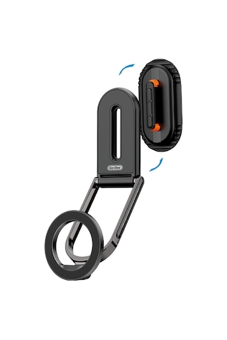 Go Des Gd-hd273 Katlanabilir Magnetik Düz Zemin Araç Telefon Tutucu Siyah