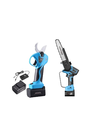 Suca Sc 8611 + 5808 Akülü Budama Makası Ve Testere