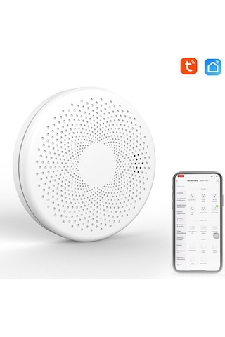 Tenfowee Akıllı Wifi Duman Ve Karbonmonoksit Alarmı - Tuya Uygulaması İle Kontrol