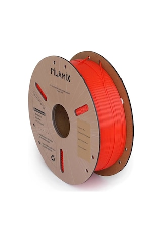 Filamix Tpu Kırmızı Filament 1.75 Mm 1 Kg - Esnek, Dayanıklı 3d Yazıcı Malzemesi