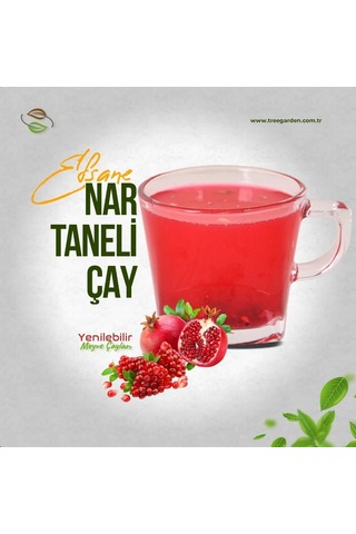 Tree Garden Yenilebilir Nar Çayı 250 Gr 250 G