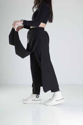 Cocopelli Tasarım Samurai Pantolon Coc1808 Siyah
