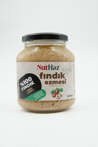 Nuthaz Şekersiz Fındık Ezmesi 300 Gr