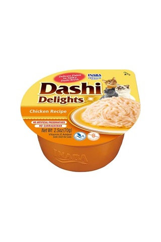 Dashi Delights Kedi Maması Islak %100 Doğal Tavuk Eti Tahıl İçermez, Şekersiz, Yapay Aroma İçermez, %86 Nem B