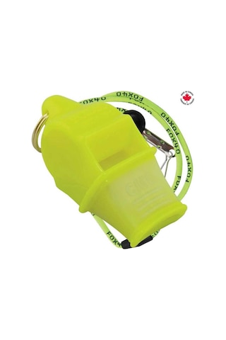 Antrenman Ekipmanı Maç Düdüğü Spor Aleti Fox 40 Sonık Blast Cmg Safety Düdük N Sarı-ipli 9203-1308