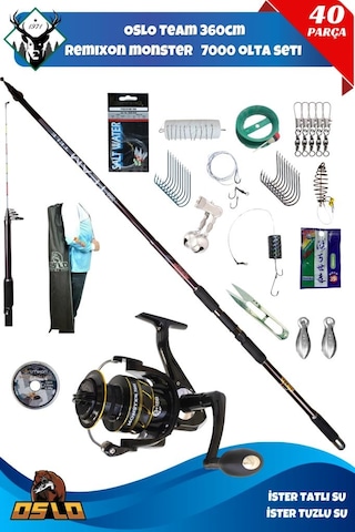 Remixon Monster 7000 Oslo Team 360cm 100-200gr Olta Seti