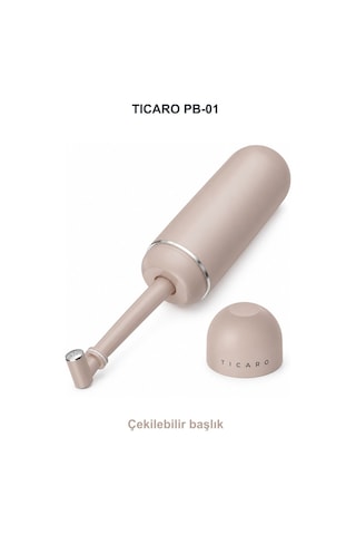 Tıcaro Pb-01 Portatif Taharet Şişesi, Manuel, 380 Ml, Haki