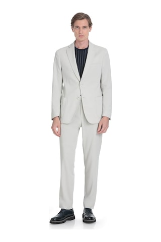 Hatemoğlu Keten Slim Fit Mono Yaka Casual Takım Elbise 36436 Keten D.