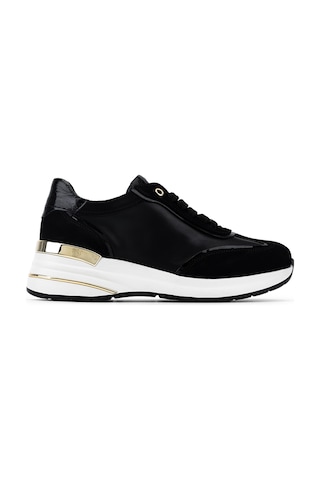 Tamer Tanca Kadın Hakiki Deri Siyah Süet Sneakers & Spor Ayakkabı 298 7095 Bn Ayk Y26 Sıyah Suet