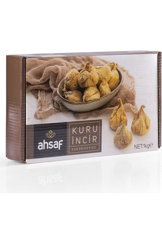 Ahsaf Kuru İncir Karton Kutu 1 KG