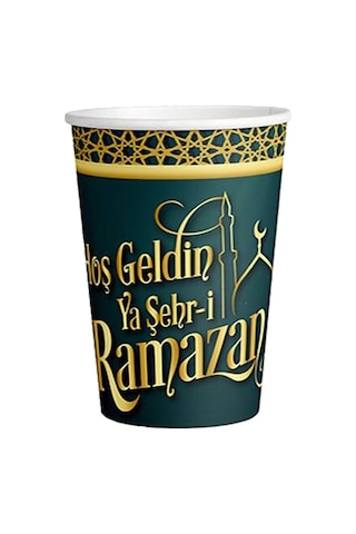 Hoşgeldin Ramazan Bardak - 8 Adet