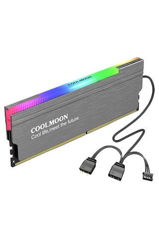 Dolıty Ram Için Soğutucu Radyatör Ddr3 Ddr4 Bellek Isı Gri