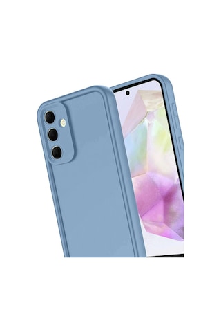 Samsung Galaxy Uyumlu  A17 5g Viera Silikon - Mavi