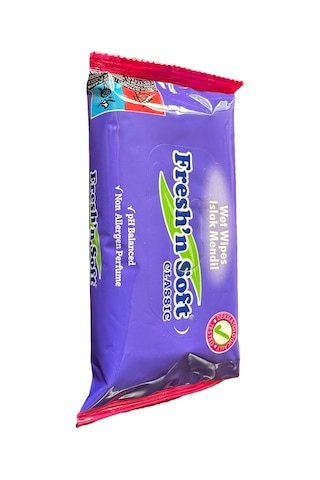 Fresh'n Soft Islak Cep Mendil - Alkolsüz Ve Ph Dengelenmiş - Çiçeksi Kokular - 15 Adetlik 36 Paket 36'lı Set