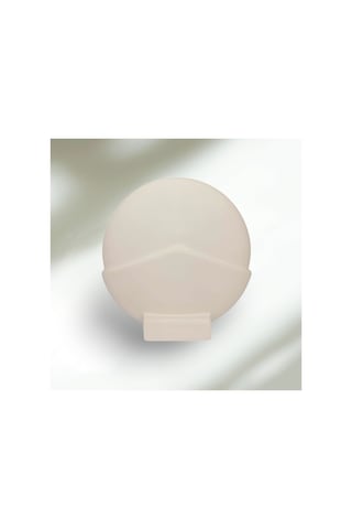 Skandinav Tarzı Yuvarlak El Yapımı Doğal Ham Beyaz Obje, Ev Dekoru