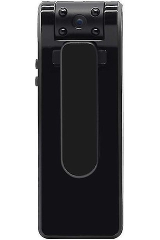 Mini Gövde Kamerası Hd1080p Kablosuz Taşınabilir Ev Bakıcı Kamerası Hareket Algılama Özellikli Renk: Siyah