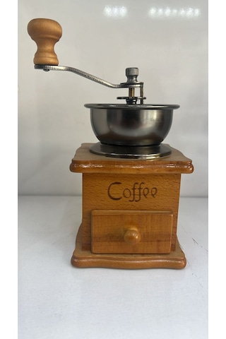 Çekirdek Kahve , Mokapot Ev Tipi Ve Kamp , Kahve Değirmeni Retro Turuncu
