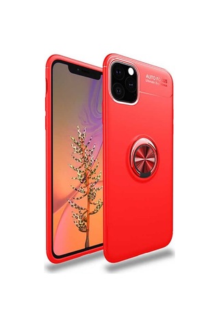 Apple Uyumlu iPhone 11 Pro Max Kılıf Zore Ravel Silikon Kapak Siyah