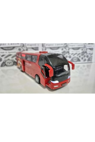 Sesli Işıklı Metal Otobüs Şehir Yolcu Taşıma Otobüsü Metal Oyunca