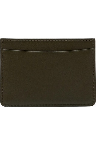 A.p.c André Unisex Deri Kartlık Koyu Yeşil 2 Ürün Kodu 002700