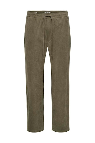 Only & Sons -onsfade Loose Corduroy 0658 Erkek Pantolon 22038971 Yeşil
