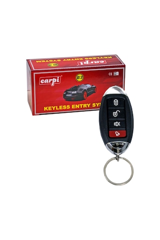 Carpi Açma Kapama 12v Kristal Siyah Kumandalı 4 Tuşlu Sinyal Çıkışlı Br4602613