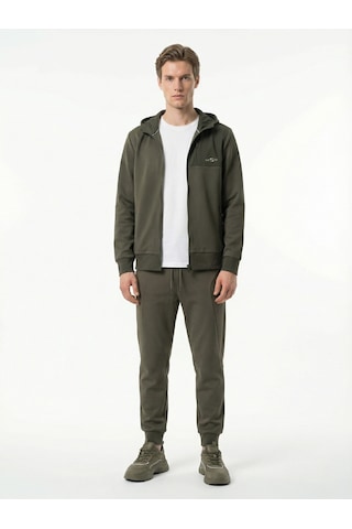 Xint Haki Pamuk Dokulu Regular Fit Sweat Pantolon 380250