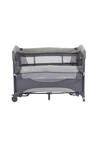 Kraft Denver Plus Anne Yanı Oyun Parkı 63x105 Cm - Gri