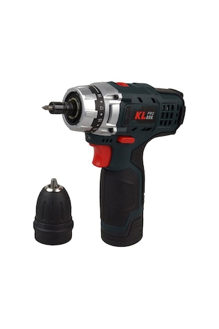 Klpro KLNM1020 10.8V 2.0 Ah Li-ion Çift Akülü Darbesiz Matkap Vidalama