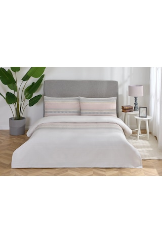 Floretta Axiss Tek Kişilik Pike Takımı Pudra