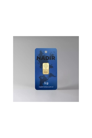 Nadir Gold 1 Gram 24 Ayar Külçe Altın Sahra