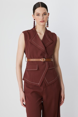 On Fashion Yelek 810 Kahve