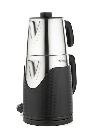 King Tremolo Kcm335 Çay Makinesi Inox 1,2 Litre Demlik Kapasitesi Paslanmaz Çelik Gövde Ve Demlik İle Şık Tasarım