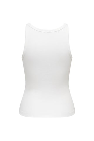 Only Onlfılız Lıfe Beyaz Kadın Kolsuz T-shirt 15368917 Beyaz