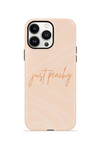Apple iPhone Uyumlu 14 Pro Max Vorian Çift Katmanlı Magsafe Kılıf Just Peachy