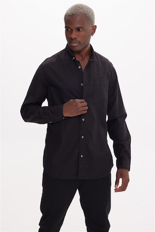 Snoop Siyah Basıc Gömlek Siyah