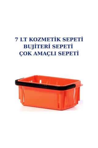 10adet 7Litre Kozmetik Sepeti Bijuteri Sepeti Kırtasiye Sepeti T