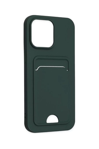 Newface Apple iPhone Uyumlu 14 Pro Kılıf Kelvin Kartvizitli Silikon