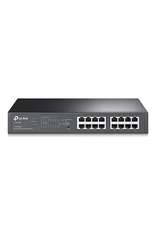 Tp-lınk Tl-sg1016pe 16 Port 10/100/1000 Rack +8poe Switch