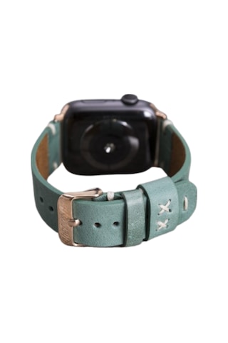 Apple Watch Uyumlu Deri Kordon 42-44-45mm Orfe Cz12 Diğer