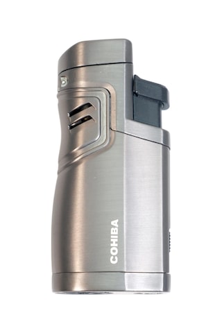 Cohiba 4 Torch Pürmüz Delici Gunmetal Metal Puro Çakmağı