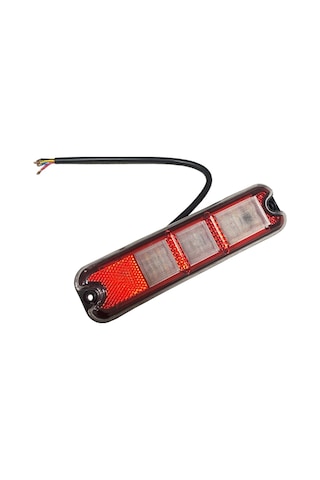 12V-24V STOP LAMBASI (LEDLİ) (4 FONKSİYONLU) (190*50*30)