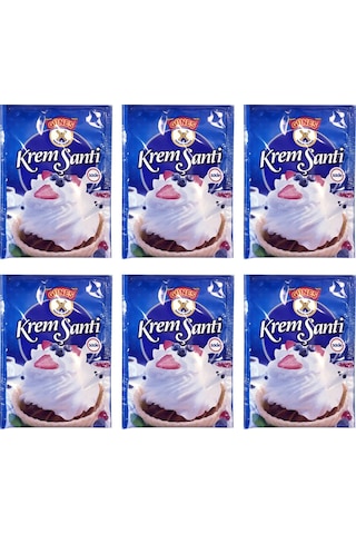 Güneş Krem Şanti Sade 6 x 75 G